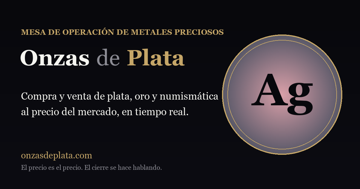 500g Plata Fina en Monedas 900‰ — SINTETICOS